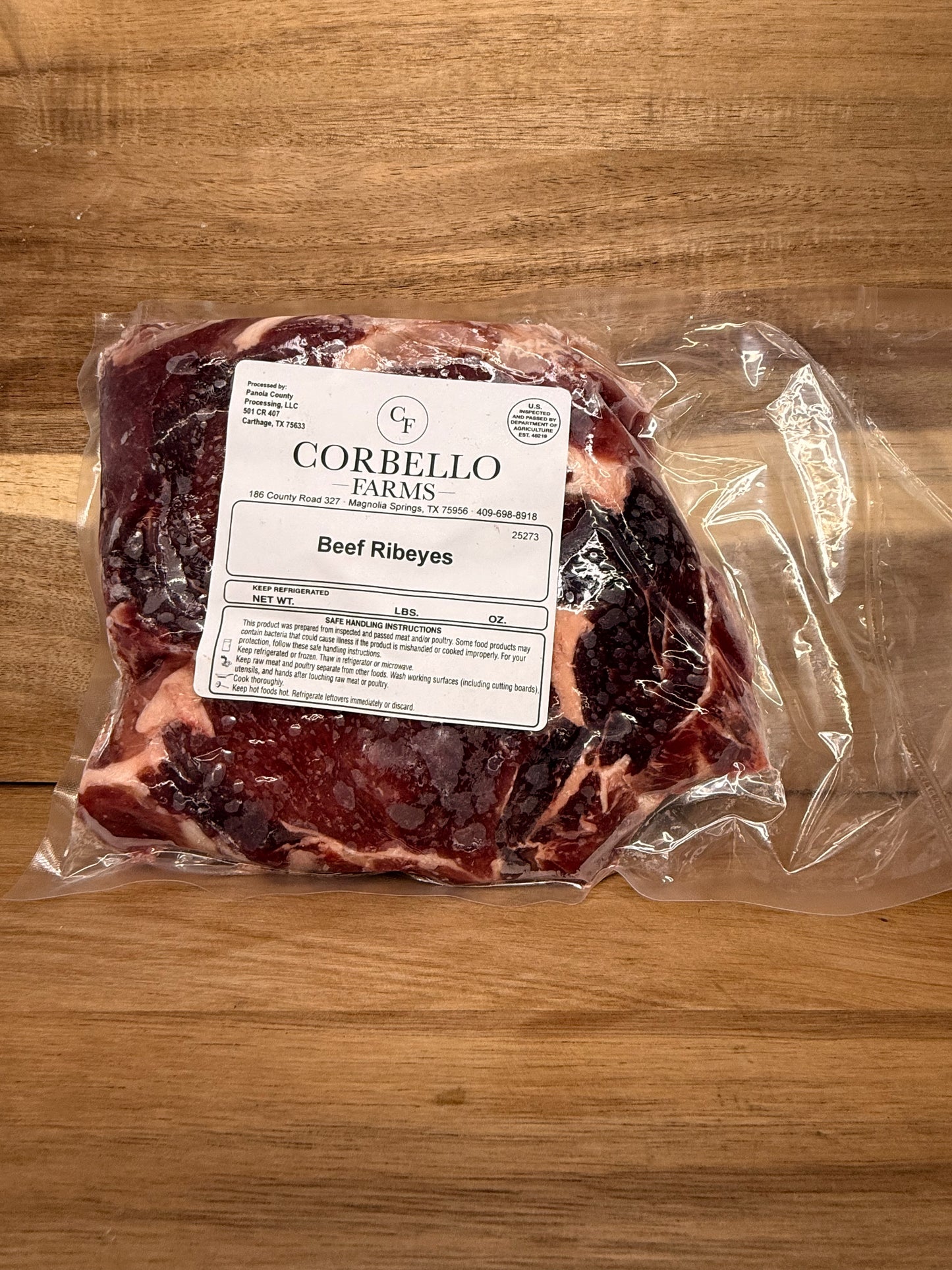 Beef Ribeye Steak